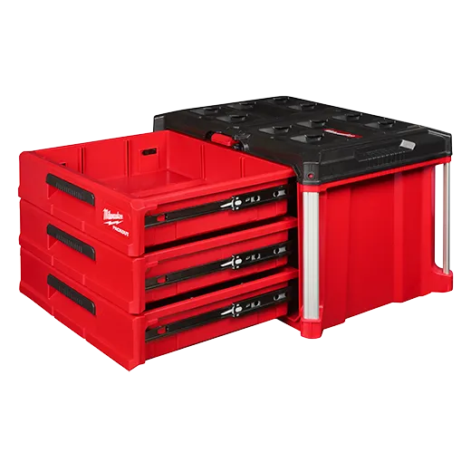 Milwaukee 48-22-8443 PACKOUT 3-Drawer Tool Box