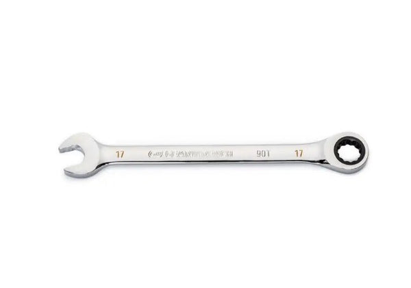 Gearwrench 86917 17mm 90-Tooth 12 Point Ratcheting Combination Wrench