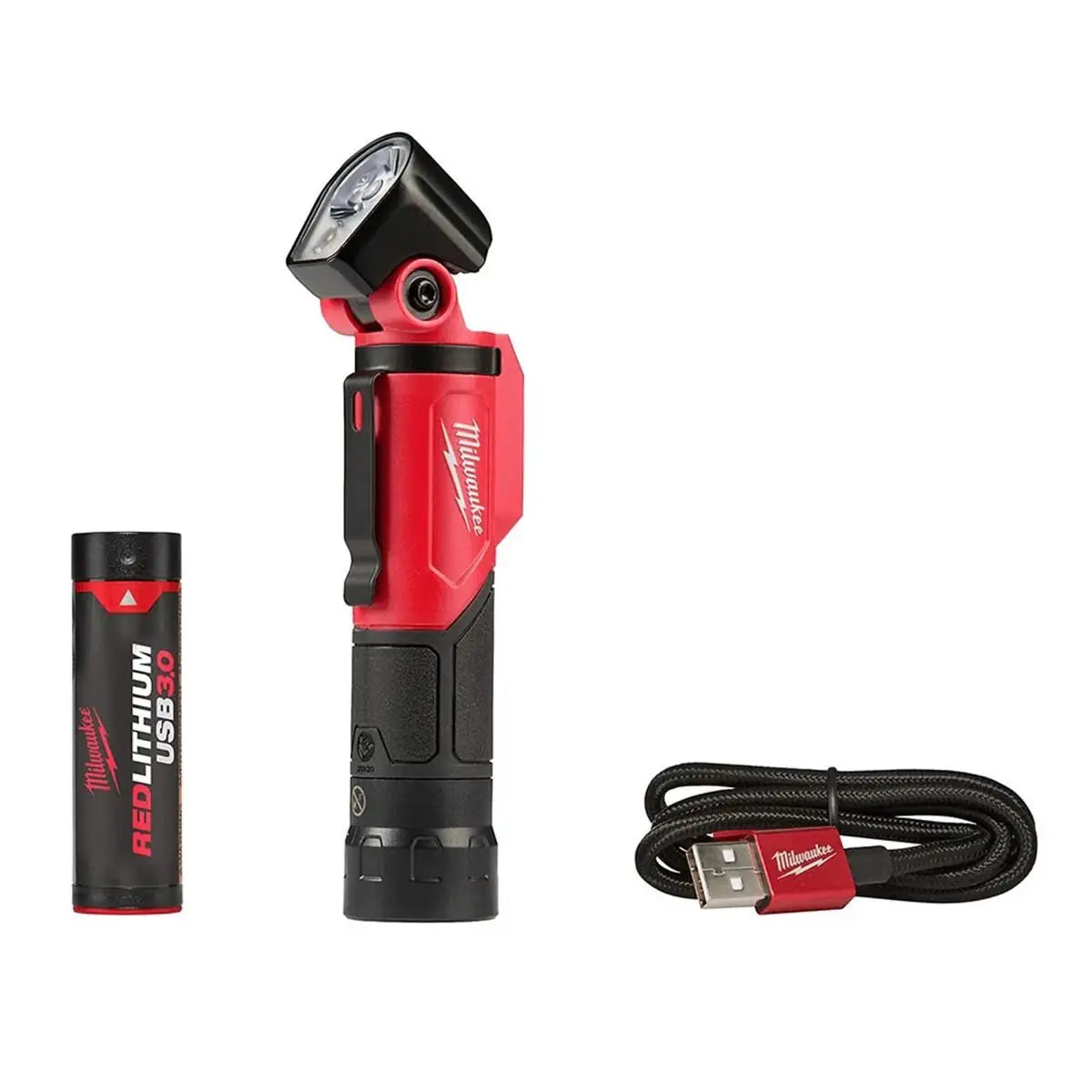 Milwaukee 2113-21 REDLITHIUM USB Pivoting Flashlight