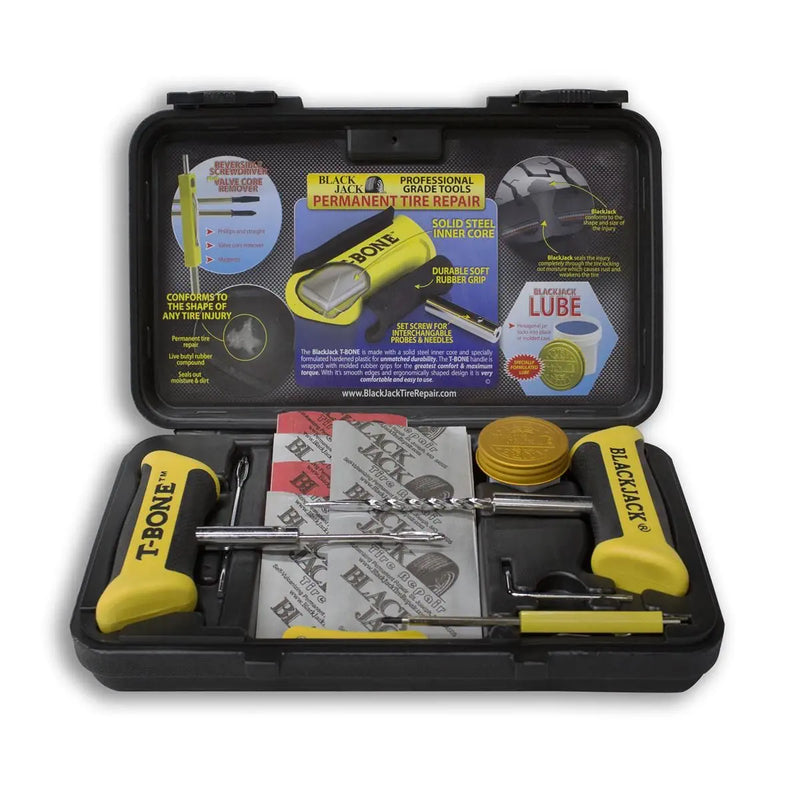 BlackJack Tire Supplies KT-330 T-Bone Truck Tire Repair Kit (30 Repairs)