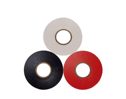 3M 6132-10828/6 Vinyl Electrical Tape, 3/4" x 66 ft Black/Red/White, 3-Piece (6-Pack)