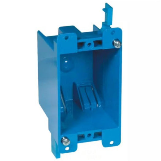 Carlon B114RB 1-Gang 14 in³ Electrical PVC Old Work Electrical Switch and Outlet Box