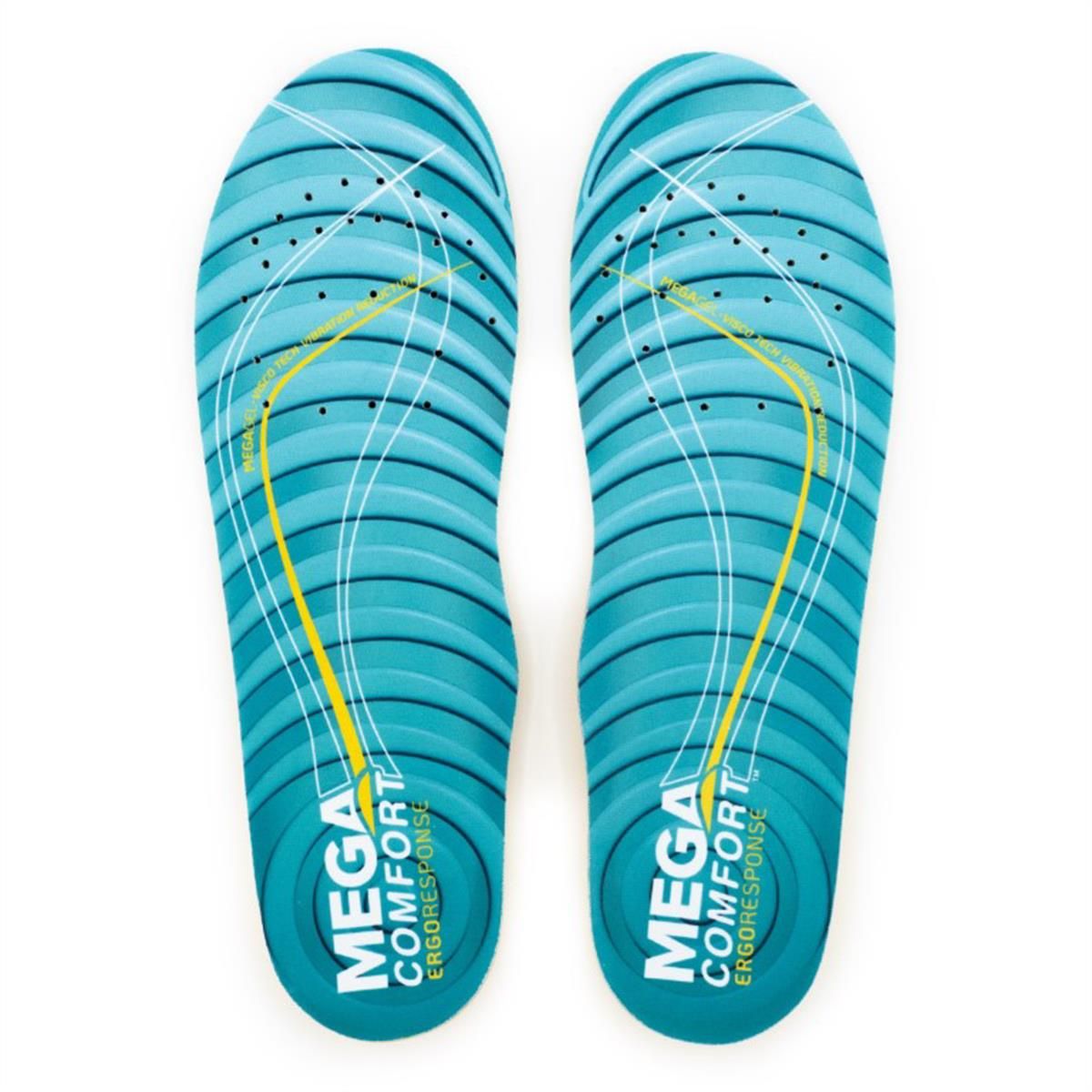 MEGA Comfort MCFMCRES Ergo Dual-Layer Memory Foam Response Insoles