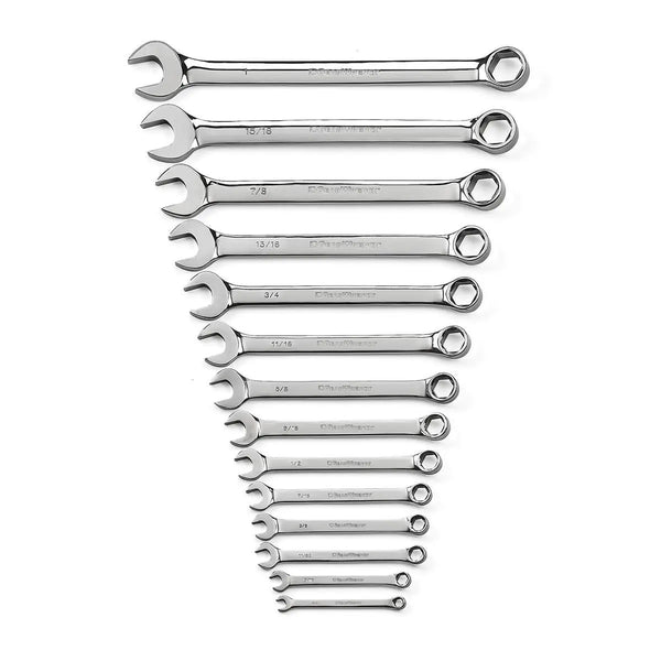 Gearwrench 81924 6 Point SAE Combination Wrench Set (14-Piece)