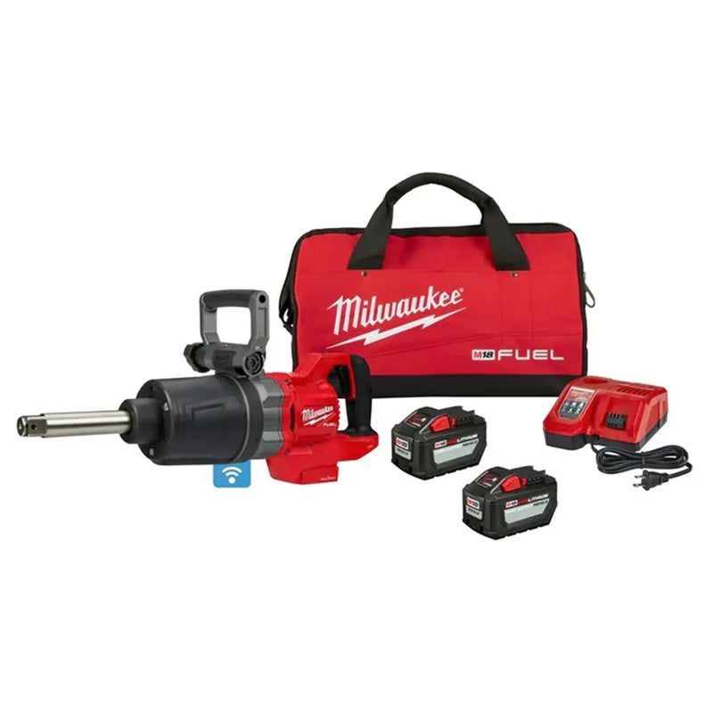 Milwaukee 2869-22HD M18 FUEL 1" D-Handle Ext. Anvil High Torque Impact Wrench w/ ONE-KEY Kit