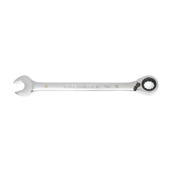 Gearwrench 86615 15mm 90-Tooth 12 Point Reversible Ratcheting Wrench