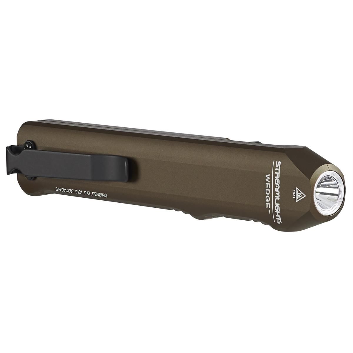Streamlight STL88811 Wedge Rechargeable EDC 300 Lumen Flashlight, Coyote Brown