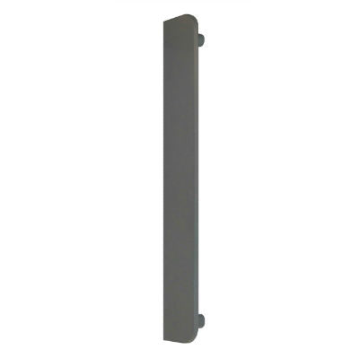Don Jo LP-2878-SL Slimline Latch Protector, 1-1/2" x 8-7/8”, Aluminum Painted Finish