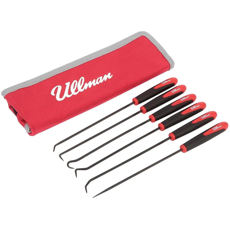 Ullman Devices CHP6-LP 9-3/4" Long Hook and Pick Set (6-Piece)