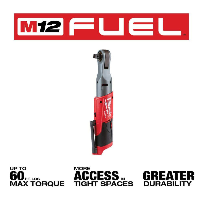 Milwaukee 2558-20 M12 FUEL 1/2" Ratchet (Tool Only)