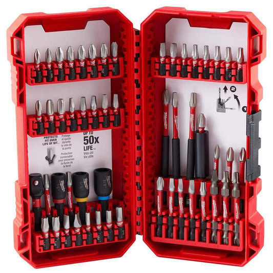 Milwaukee 48-32-4010 SHOCKWAVE Impact Duty Driver Bit (54-Piece Set)