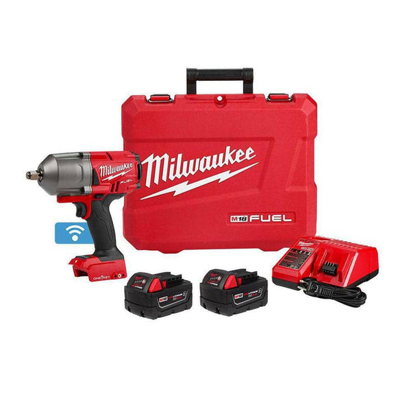 Milwaukee 2863-22R M18 FUEL 1/2" High Torque Impact Wrench w/ ONE-KEY with Friction Ring Kit