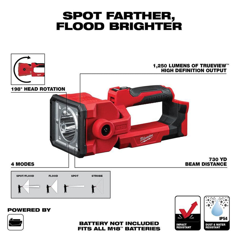 Milwaukee 2354-20 M18 Search Light (Bare Tool)