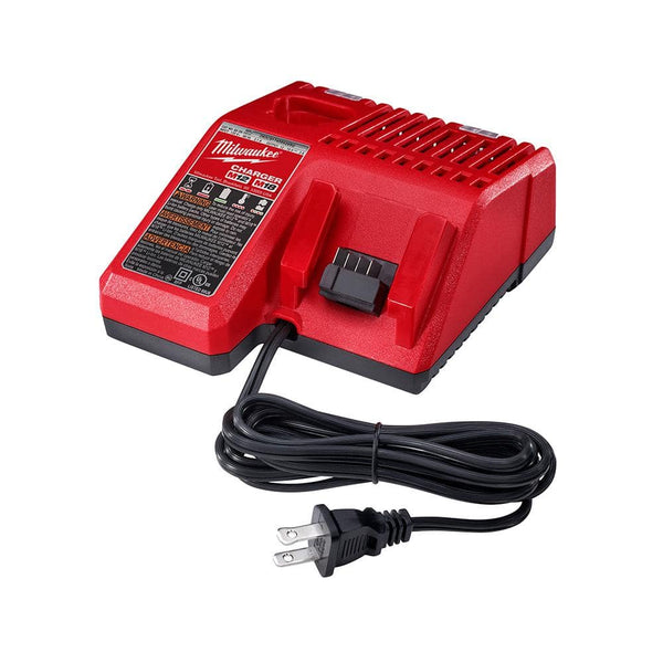 Milwaukee 48-59-1812 M12 and M18 12-Volt/18-Volt Lithium-Ion Multi-Voltage Battery Charger