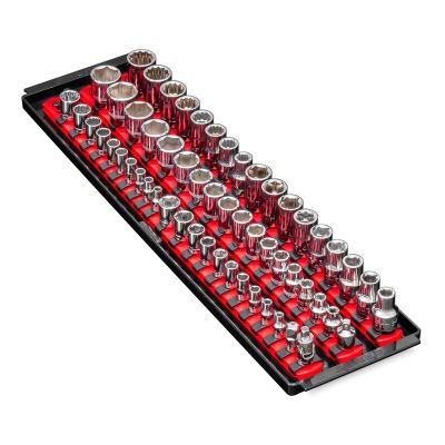 Ernst Manufacturing 8450 3-Rail Twist Lock Socket Boss for 1/4”, 3/8”, & 1/2” Sockets, 18”, Red