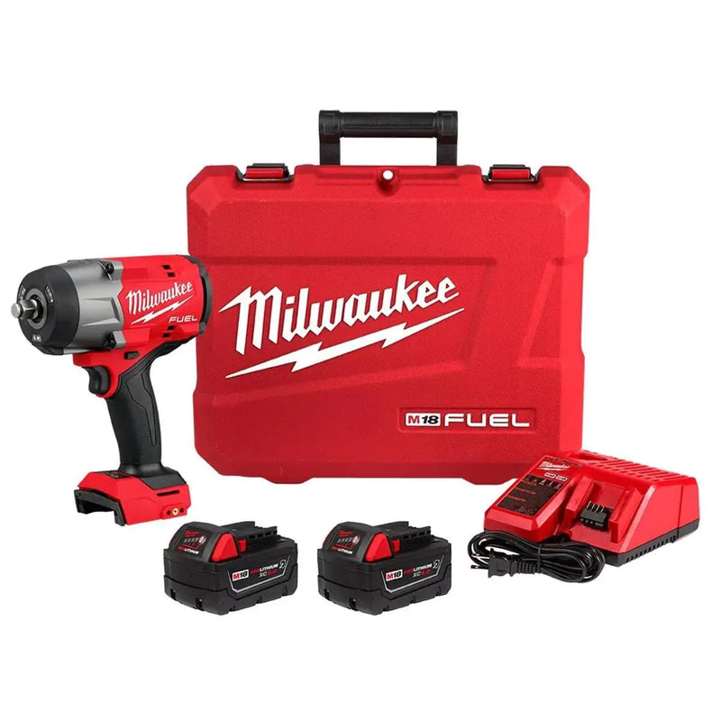 Milwaukee 2967-22 M18 FUEL 1/2" High Torque Impact wrench with Friction Ring Kit