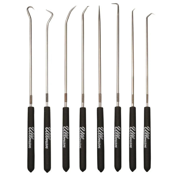 Ullman Devices CHP8-L 9-3/4" Long Hook and Pick Set (8-Piece)