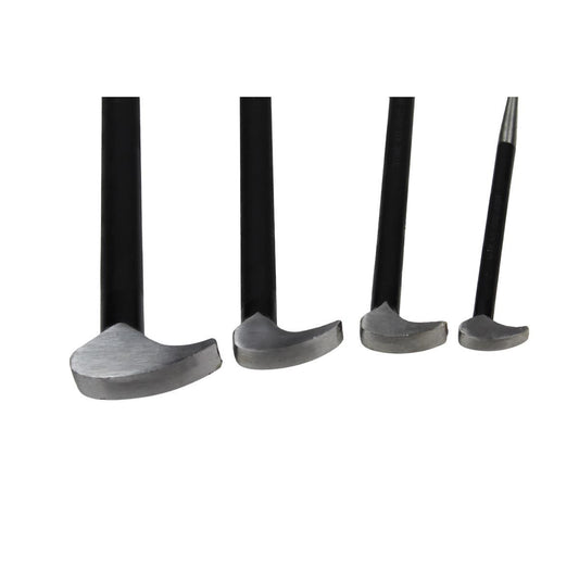 K Tool International KTI71600 Pry Bar Set, Bent End (4-Piece)