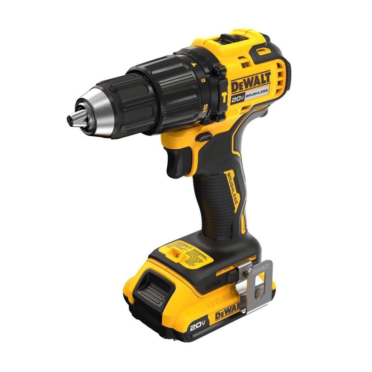 Dewalt DCD798D1 20V MAX Brushless Cordless 1/2” Hammer Drill Kit