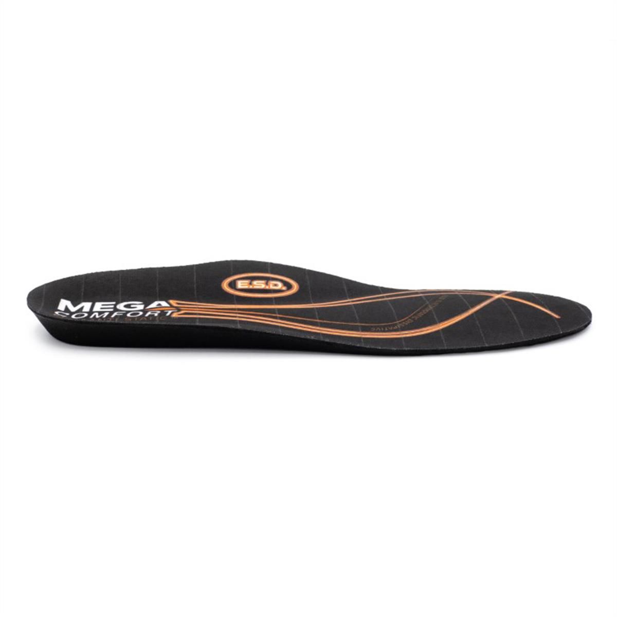MEGA Comfort MCFMCESDTL Ergo Anti-Static Dual-Layer Memory Foam Insoles