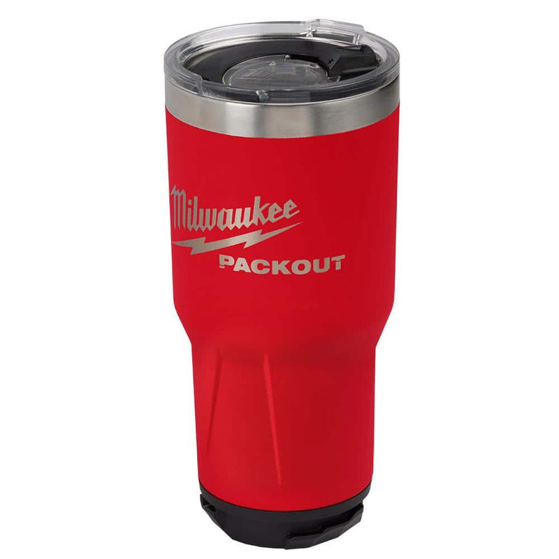 Milwaukee 48-22-8393R PACKOUT Red 30 oz. Tumbler