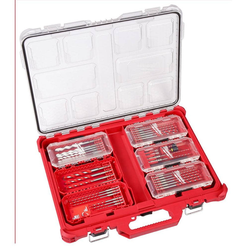 Milwaukee 48-22-8431 PACKOUT 11-Compartment Low-Profile Impact Resistant Portable Small Parts Organizer