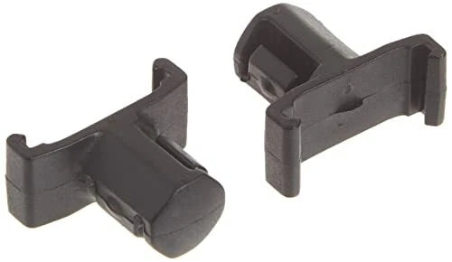 Ernst Mfg 8441 3/8” Dura-Pro Twist Lock Socket Clips, Black (18-pack)