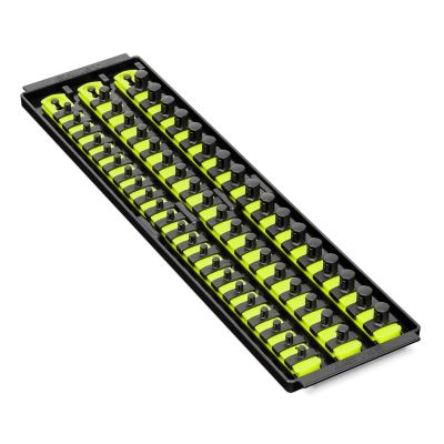 Ernst Manufacturing 8460HV 3 Rail Twist Lock Socket Boss 18” HI-VIZ - 1/4”, 3/8”, 1/2”