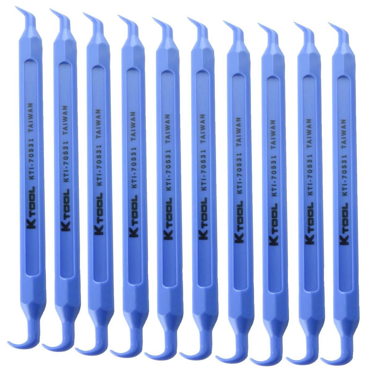 K Tool International KTI70531-10 Plastic O-Ring Seal Pick (10-Pack)
