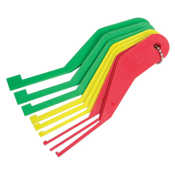 Lisle 81850 Combination Brake Lining Thickness Gauge Set