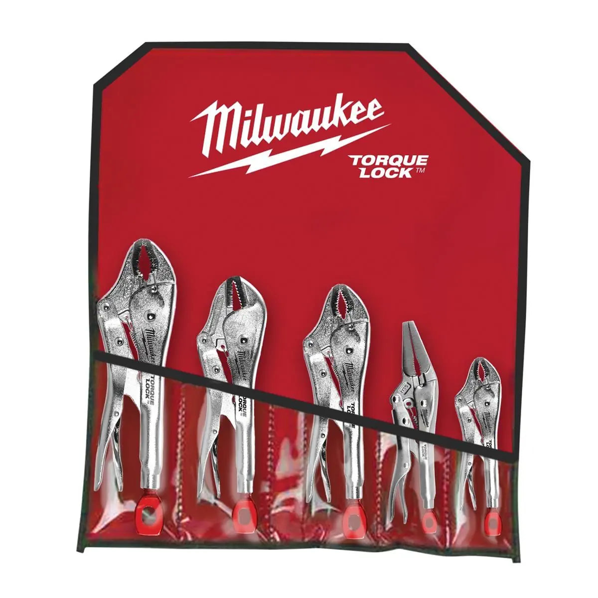 Milwaukee 48-22-3695 Torque Lock Locking Pliers Set (5-Piece)